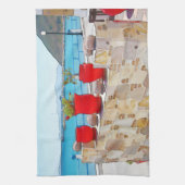 水の色の海 キッチンタオル (縦)