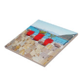 水の色の海 タイル (側面)