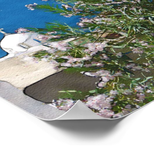 水の色の海 ポスター (角)