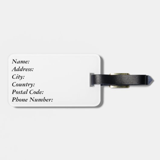 水の色の海 ラゲッジタグ (裏面横)