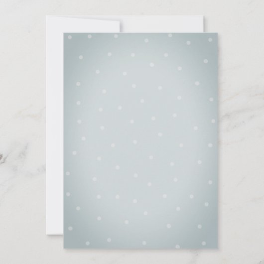 水の色の砂漠の多肉植物のスクリプトブライダルシャワー 招待状 (裏面)