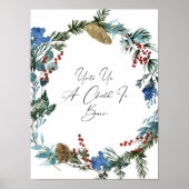 水の色の私たち子供へのポスタ生まれー ポスター (正面)