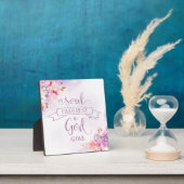 水の色の私の魂は残りを見つける, Ps 62:1 フォトプラーク (インサイチュ)