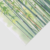 水の色の穏やかな竹林 薄葉紙 (詳細)