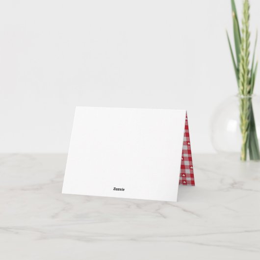 水の色の納屋の動物の赤ちゃんシャワーありがとうご注意 サンキューカード (裏面)