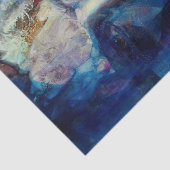 水の色の絵画ポートレートのマンティッシュペーパー 薄葉紙 (詳細)