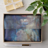 水の色の絵画ポートレートのマンティッシュペーパー 薄葉紙 (ギフト)