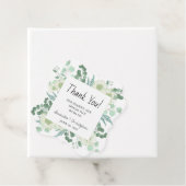 水の色の緑と花ありがとう結婚。 フェイバータグ (インサイチュ)