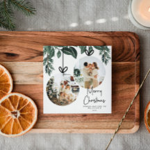 水の色の緑の広場クリスマスフォト