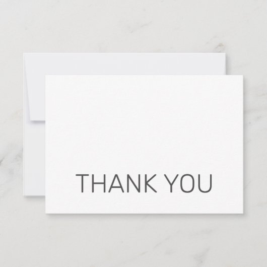 水の色の緑の葬式の死別ありがとう サンキューカード (正面)