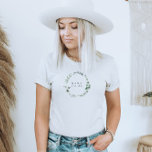 水の色の緑の赤ちゃんシャワーママになる トライブレンドＴシャツ<br><div class="desc">水彩の緑シンプル要素とエレガントフォントを備えたユーカリの赤ちゃんシャワーのバナーレモダンー。このウェディングプログラムのテンプレートのすべての文言とすべての色*を編集する。*水の色の緑の色は編集できない//一致するアイテムについては、Somey By Nicole Zazzleストアの「アシュトン」コレクションを参照してください。*このもしデザインは気に入っているが、あなたが探している何かのために利用可能な表示されない、いつでも私に連絡を取って：)</div>