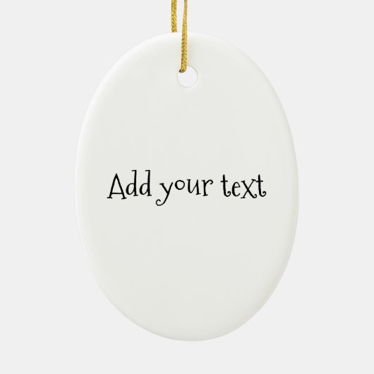 水の色の縁どコリーと花 セラミックオーナメント (裏面)