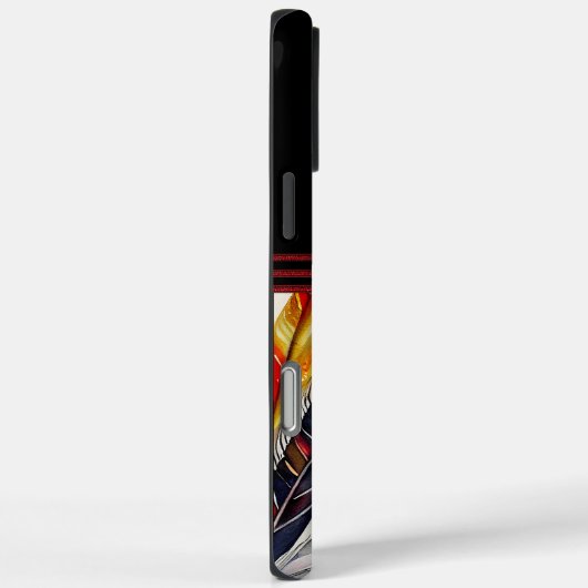 水の色の羽の調和 Case-Mate iPhoneケース (裏面 / 右)