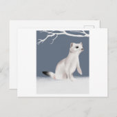 水の色の色彩の鮮やか水のイラストレーション ポストカード (正面/裏面)