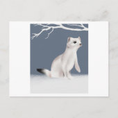 水の色の色彩の鮮やか水のイラストレーション ポストカード (正面)