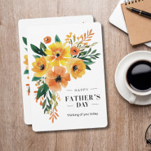 水の色の花模様考えズの父の日Ca