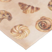 水の色の菓子パティスリー食品ブランチ テーブルクロス (アングル)