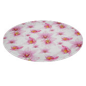 水の色の蘭デザイン15 カッティングボード (角)