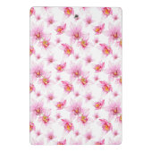 水の色の蘭デザイン15 ミニクリップボード (裏面)