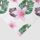 水の色の蘭デザイン22 薄葉紙 (詳細)