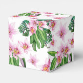 水の色の蘭デザイン30 フェイバーボックス (裏面サイド)