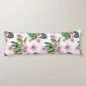 水の色の蘭デザイン30 ボディピロー (裏面)