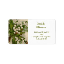 水の色の谷の花のユリ