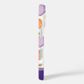 水の色の貝殻と名前iPhoneケース Case-Mate iPhoneケース (裏面 / 右)