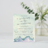 水の色の週末に山のバチェロレッテ 招待状 (スタンド正面)