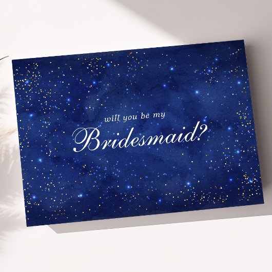 水の色の銀河系コズミック私の花嫁になる 招待状