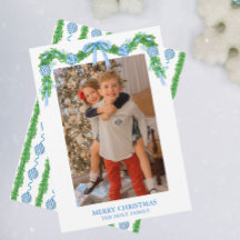 水の色の陳腐なオーナメントガーランドクリスマス