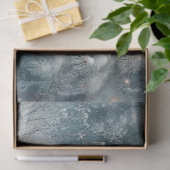 水の色の雪バニーフェスティバルの森のデコページ 薄葉紙 (ギフト)