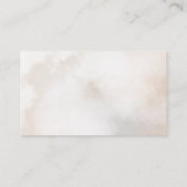 水の色の雲9おむつラッフルベビーシャワー エンクロージャーカード (裏面)