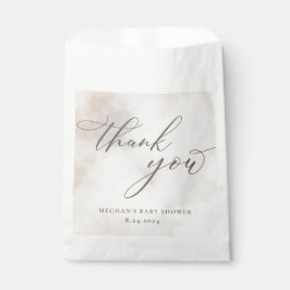 水の色の雲9ベビーシャワー フェイバーバッグ