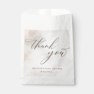 水の色の雲9ベビーシャワー フェイバーバッグ