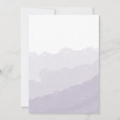 水の色の霧 |リハーサルディナー招待状 招待状 (裏面)