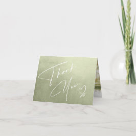 水の色の風景ありがとうセージ緑ID786 カード