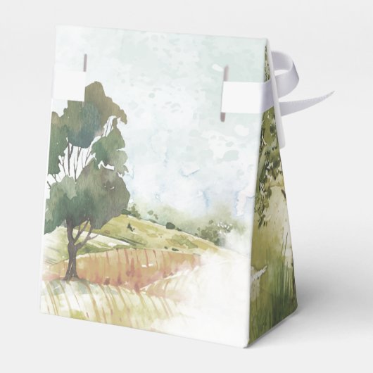 水の色の風景ありがとうセージ緑ID786 フェイバーボックス (裏面サイド)