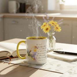 水の色の鳥、落胆してはいけない マグカップ