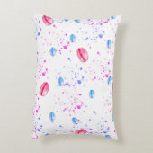 水の色の（ばちゃばちゃ）跳ねる アクセントクッション (裏面(縦))