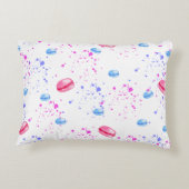 水の色の（ばちゃばちゃ）跳ねる アクセントクッション (裏面)