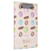 水の色のeclairsドーナツおもしろいWhimiscal Sweet クリップボード (右)