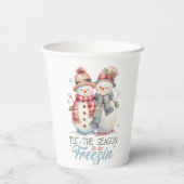 水の色はフリージンにシーズン 紙コップ (裏面)