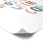 水の色は何も不可能なポスター ポスター (角)