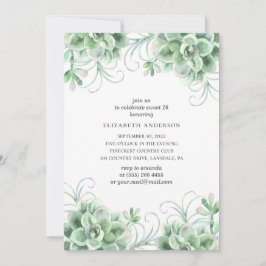 水の色は甘い16.サボテン 招待状