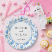 水の色は私は忘れウェディングパーティー ペーパープレート (パーティー)