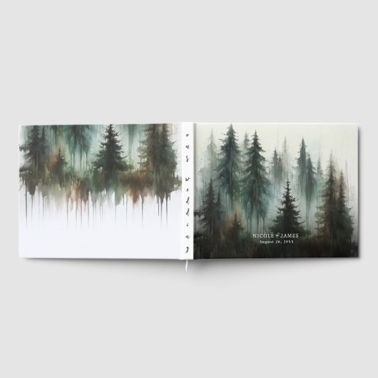 水の色は荒野素朴を支え結婚る ゲストブック (全面)