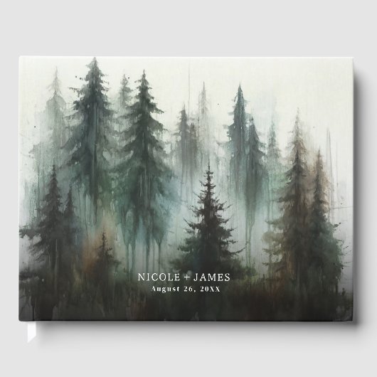 水の色は荒野素朴を支え結婚る ゲストブック (正面)