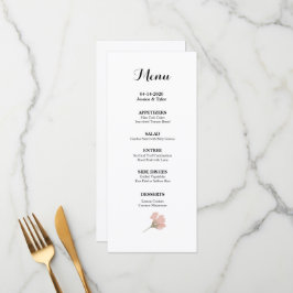 水の色または結婚イベントメニュー メニュー