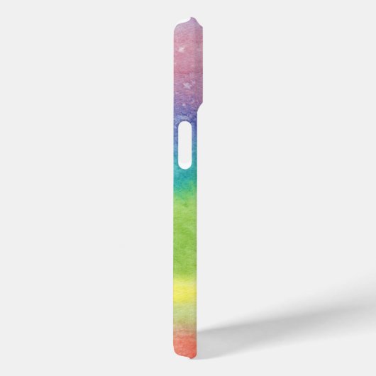 水の色をこぼすレインボー絵を描抽象芸術 Case-Mate iPhoneケース (裏面 / 右)